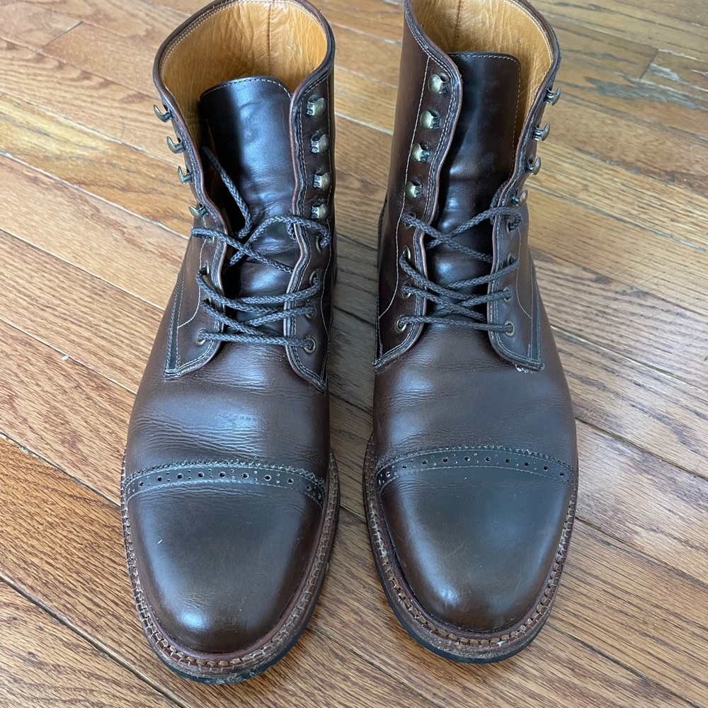 Beckett Simonon Medina Boots size 9 in Brown.